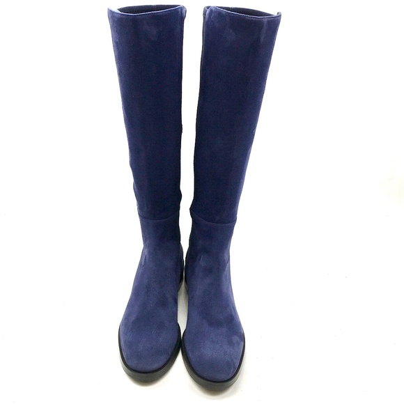 Stuart Weitzman Shoes - Stuart Weitzman Greer City Boot Suede Knee High Boot in Nice Blue 50/50 Size 9